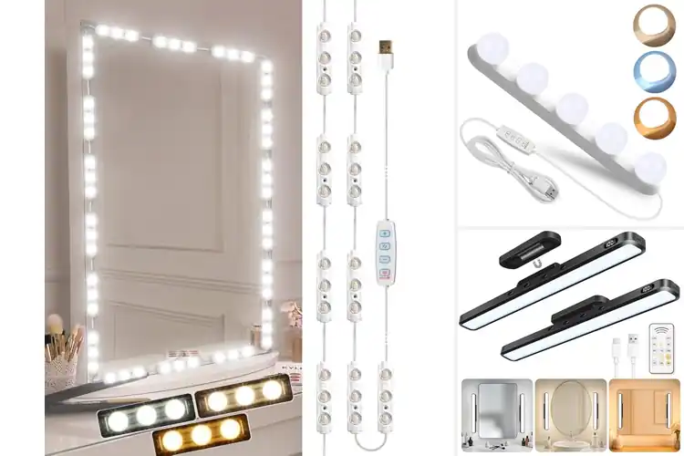 Detailed view of Best 3 Color Temperature Vanity Lights
