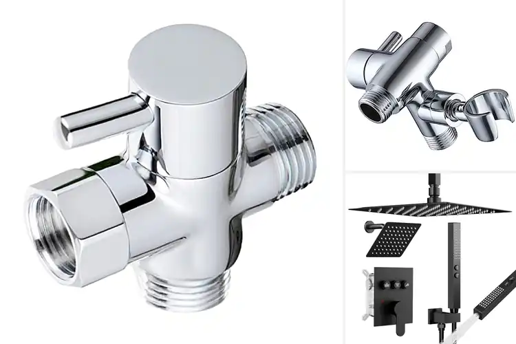 Detailed view of Best 3-Way Diverter Shower Systems