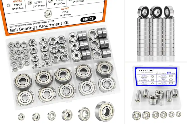 Detailed view of Best 3D Printer Bearings: Smooth, Precise Prints Made Easy