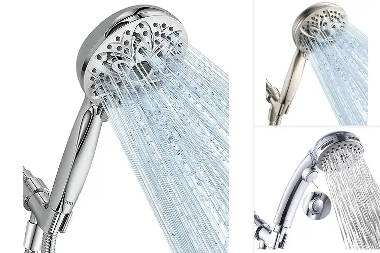 Detailed view of Best 6 Setting Handheld Shower: Spa-Like Comfort at Home