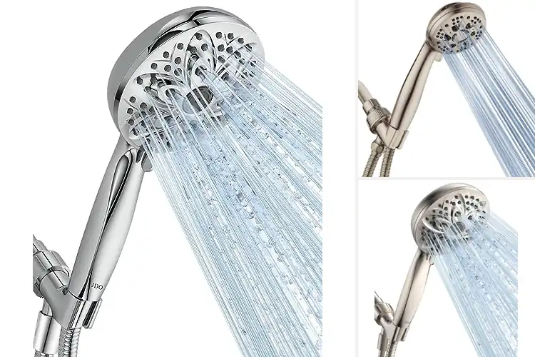 Detailed view of Best 6-Setting Handheld Showers