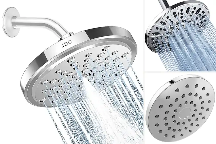 Detailed view of Best 7 Inch Rain Shower Head Chrome