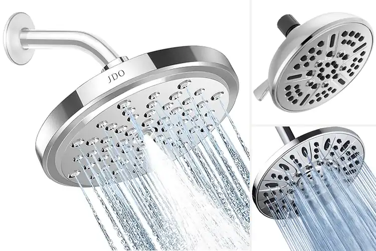Detailed view of Best 7Inch Chrome Shower Head