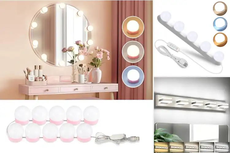 Detailed view of Best Adjustable Color Vanity Lights