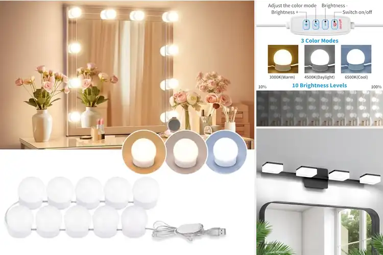 Detailed view of Best Adjustable Vanity Lights