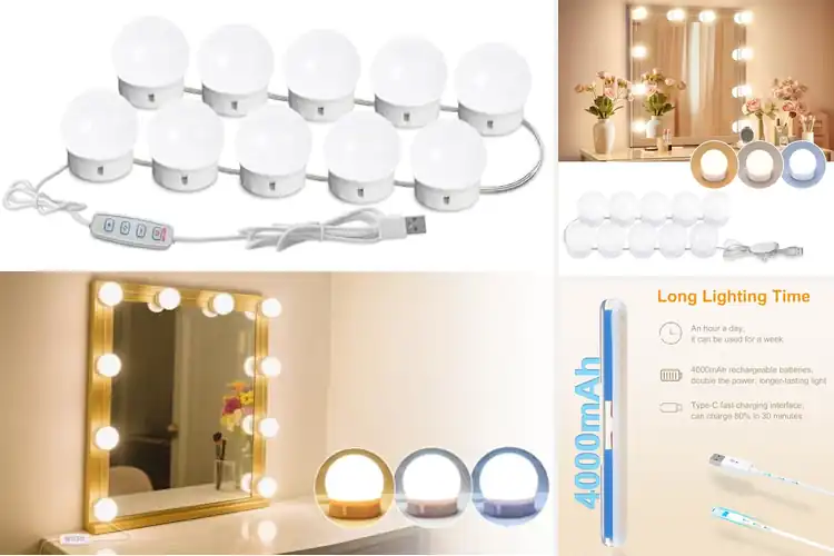 Detailed view of Best Adjustable Wire Vanity Lights