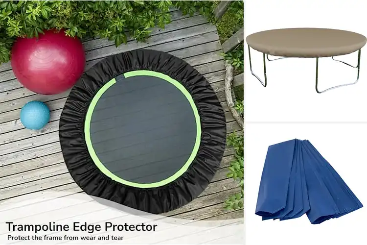 Detailed view of Best All-Season Trampoline Protector