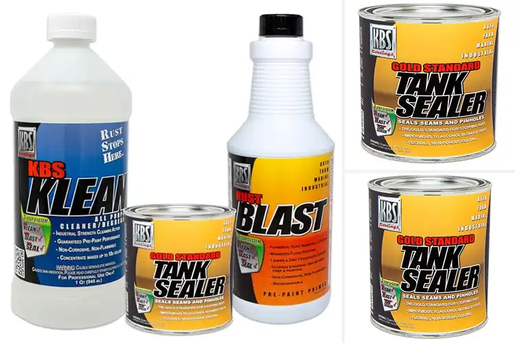 Detailed view of Best Aluminum Tank Sealers