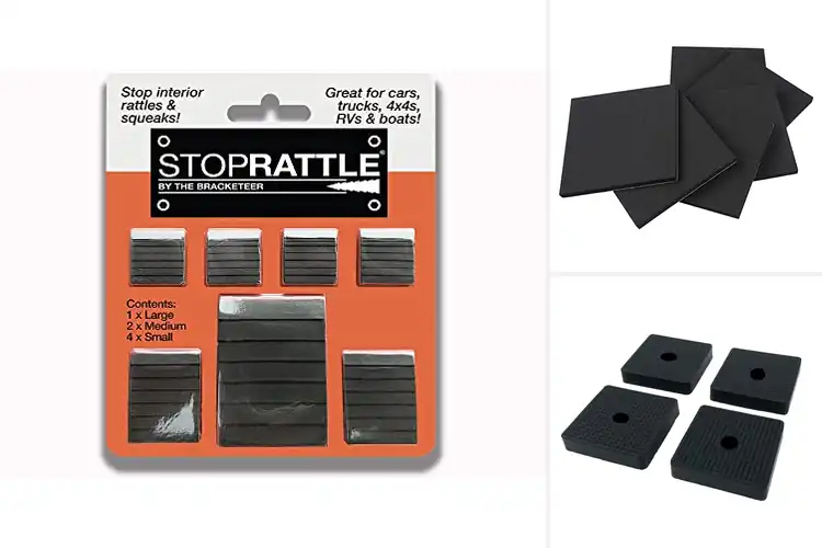 Detailed view of Best Anti Rattle Pads for a Quieter, Smoother Ride