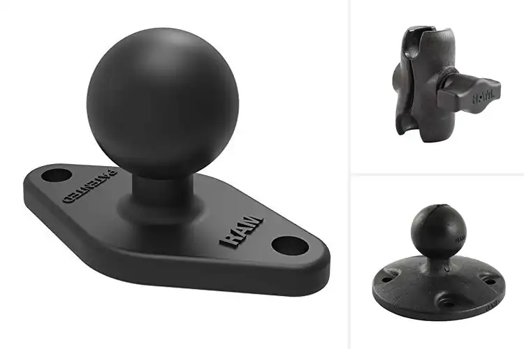 Detailed view of Best Ball Mounts