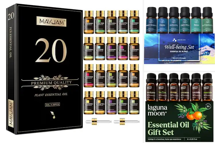 Detailed view of Best Beginner Essential Oils Kit