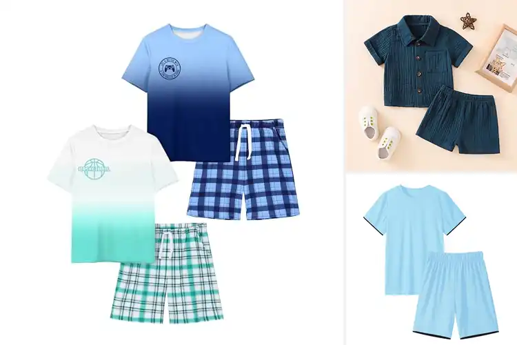 Detailed view of Best Boys Breathable Woven Sets