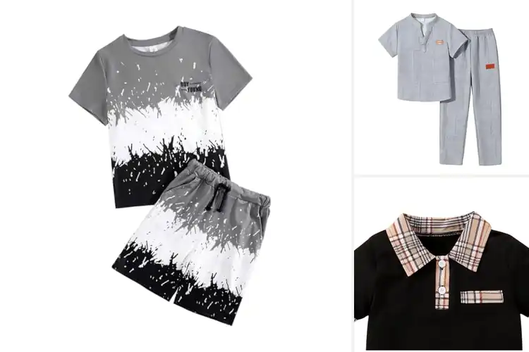 Detailed view of Best Boys’ Casual Clothing Sets