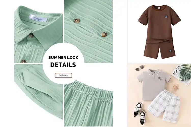 Detailed view of Best Boys’ Casual Sets