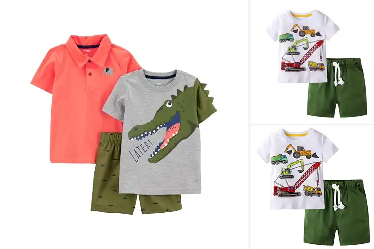 Detailed view of Best Boys’ Playwear Sets