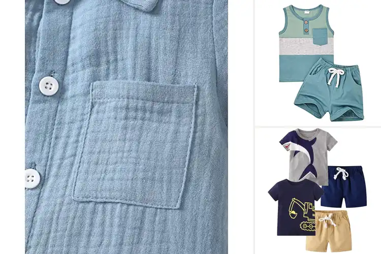 Detailed view of Best Boys’ Summer Sets: Cool, Durable, and Playful Styles