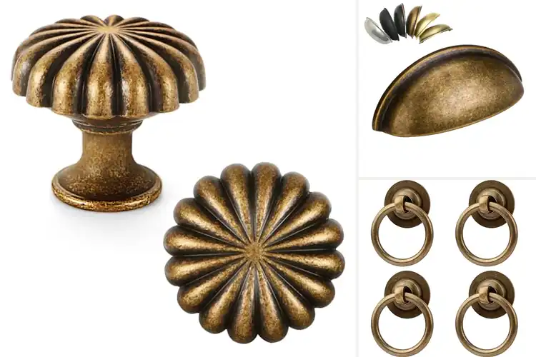 Detailed view of Best Brass Furniture Hardware