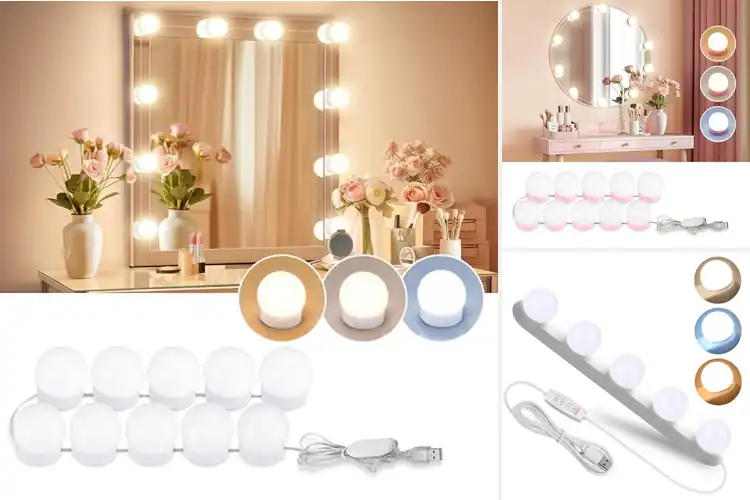 Detailed view of Best Brightness Adjustable Vanity Lights