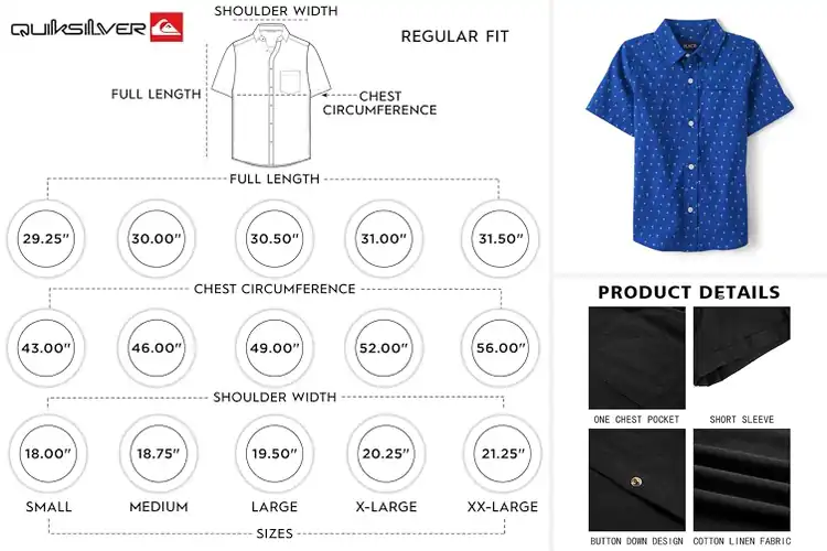 Detailed view of Best Button Up Woven Shirts