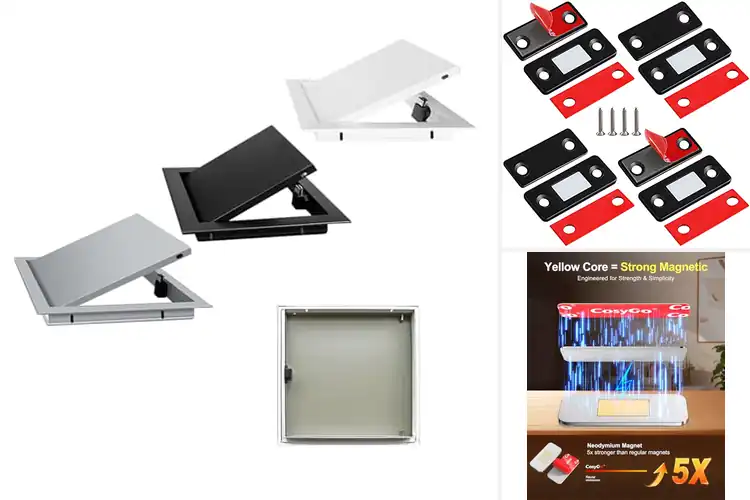 Detailed view of Best Central Magnetic Closure For Easy Access