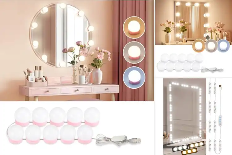 Detailed view of Best Color Adjustable Mirror Lights