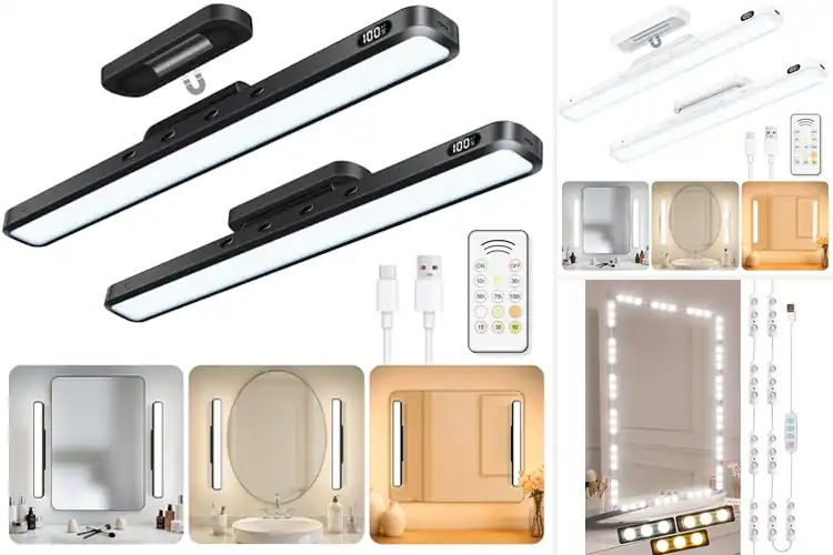 Detailed view of Best Color Temperature Vanity Lights