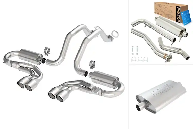 Detailed view of Best Corrosion Resistant Exhaust System T-304 Stainless