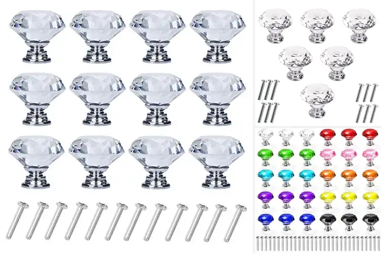Detailed view of Best Crystal Drawer Knobs