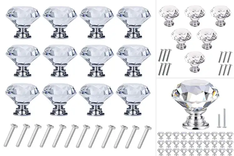Detailed view of Best Crystal Dresser Knobs: 10 Chic Upgrades