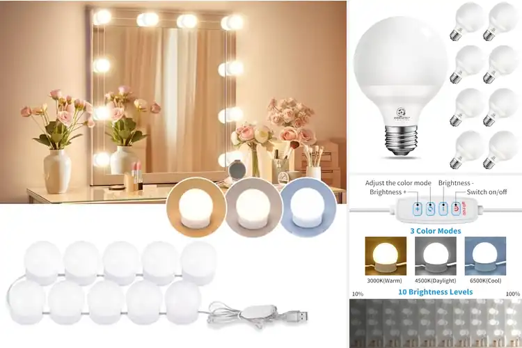 Detailed view of Best Dimmable Vanity Lights