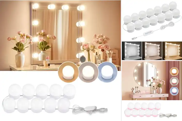 Detailed view of Best Dimmable Vanity Lights With Usb