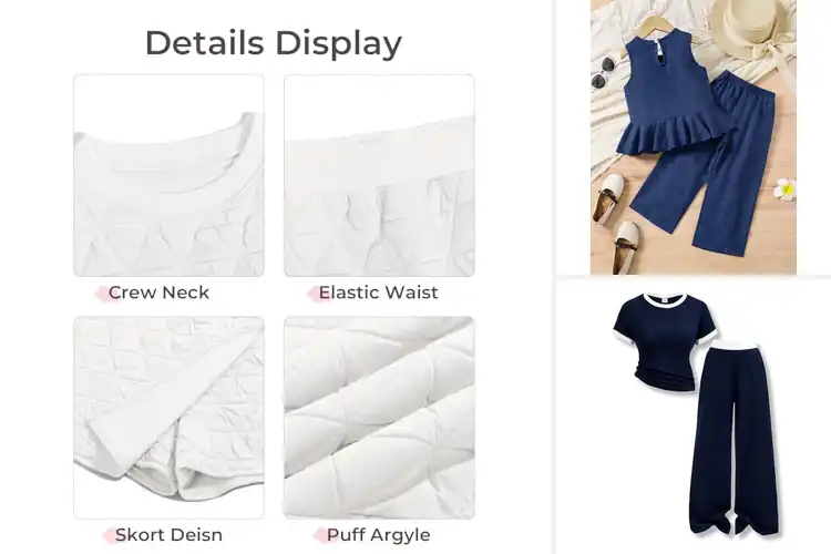 Detailed view of Best Dressy Casual Kids Sets: 10 Stylish & Durable Picks