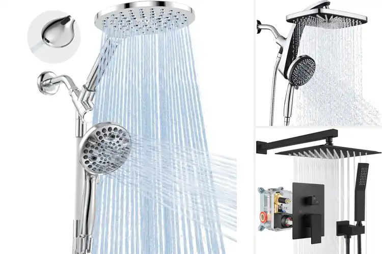 Detailed view of Best Dual Shower Combo