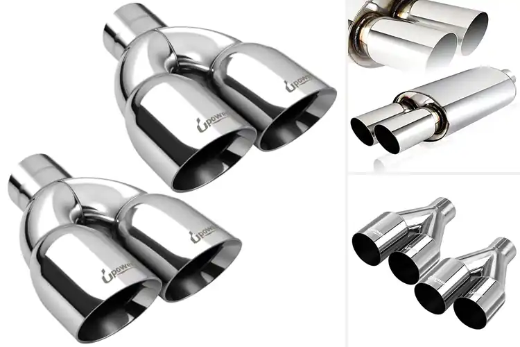 Detailed view of Best Dual Tip Mufflers: Top 10 Stylish Performance Upgrades
