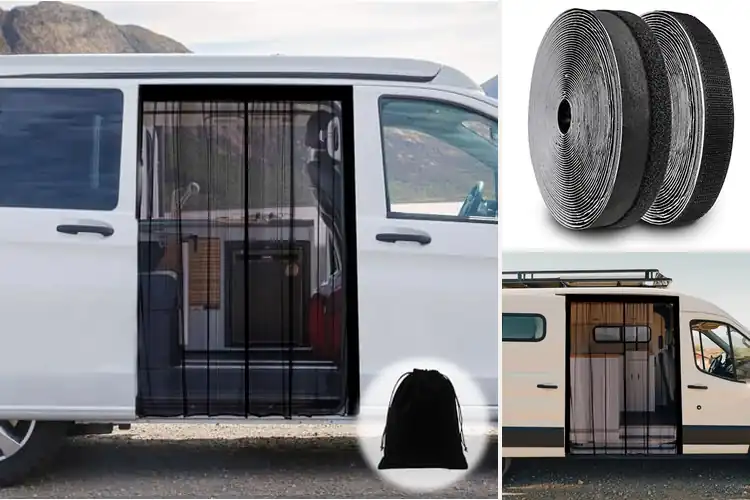 Detailed view of Best Durable Mesh And Seal Strips For Van Screen