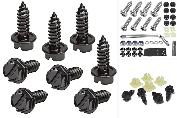 Detailed view of Best Easy Install License Plate Hardware