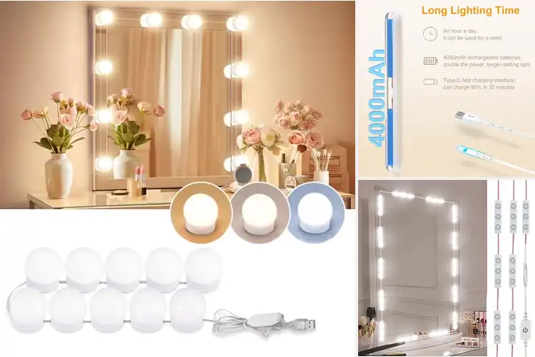 Detailed view of Best Easy Install Vanity Lights