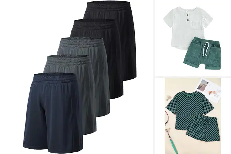 Detailed view of Best Elastic Waistband Short Sets: 10 Comfy & Stylish Picks