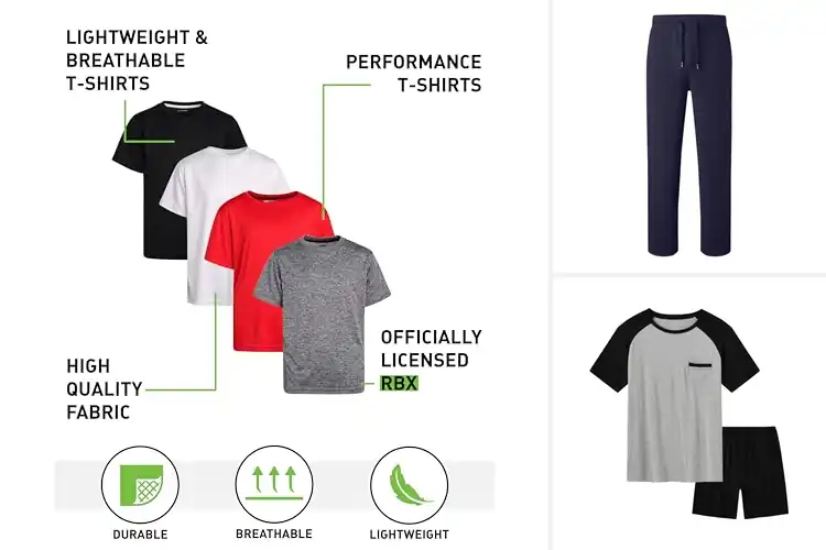 Detailed view of Best Everyday Casual Active Wear For Boys