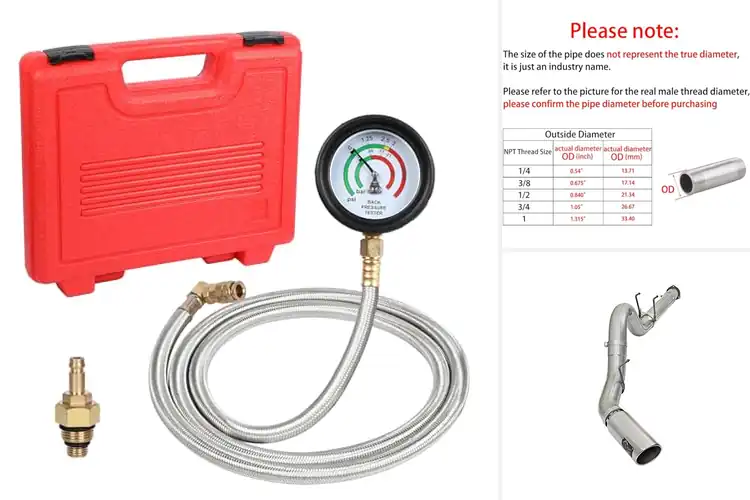 Detailed view of Best Exhaust Back Pressure Reduction