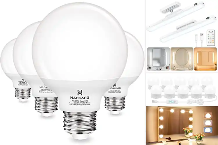 Detailed view of Best Eye Friendly Flicker Free Vanity Lights