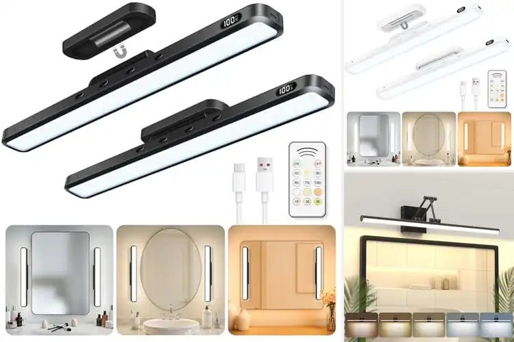 Detailed view of Best Eye Friendly Vanity Illumination