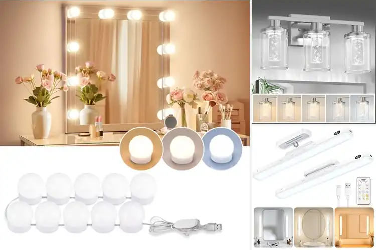 Detailed view of Best Eye Protection LED Vanity Lights