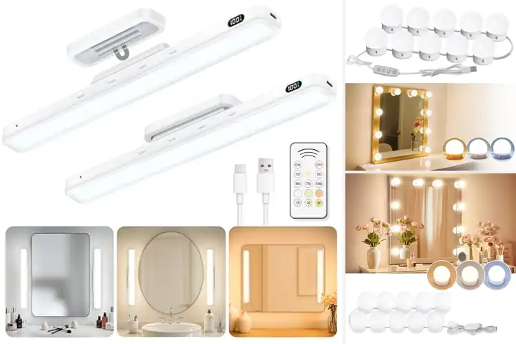 Detailed view of Best Eye Safe Flicker Free Vanity Lights