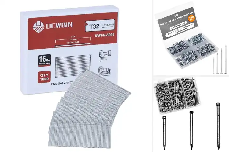 Detailed view of Best Finish Nails For Woodworking