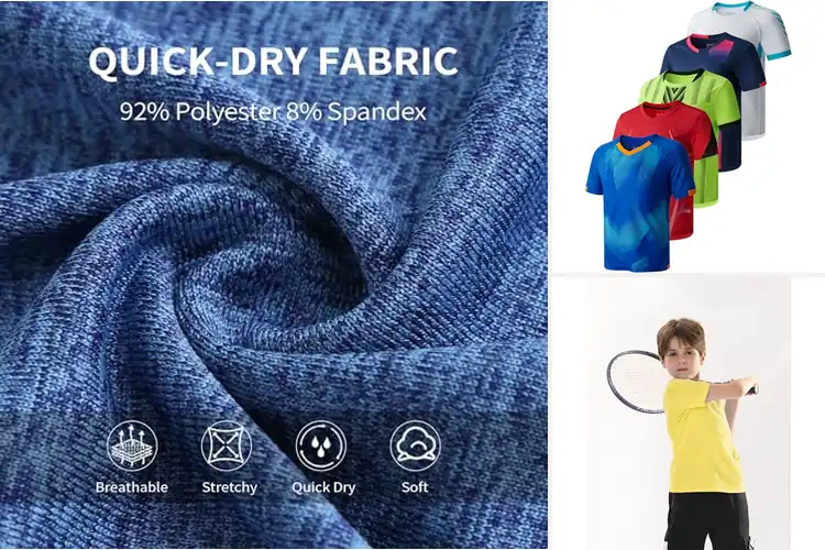Detailed view of Best Fitting Boys Short Sleeve T Shirt Set
