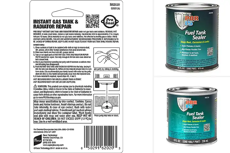 Detailed view of Best Gas Tank Leak Sealers: Fix Leaks Fast & Safely