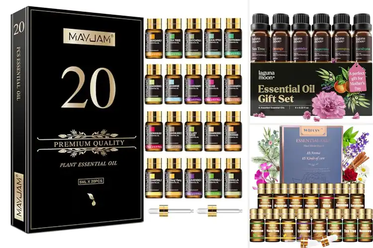 Detailed view of Best Gift Essential Oils Set For Diffusers