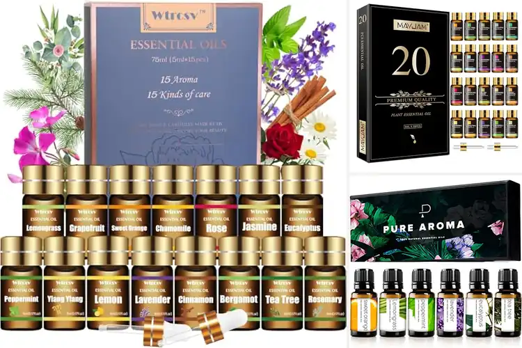 Detailed view of Best Gift Essential Oils Set