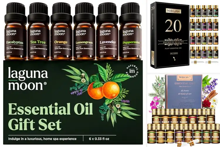 Detailed view of Best Gift Set Essential Oils